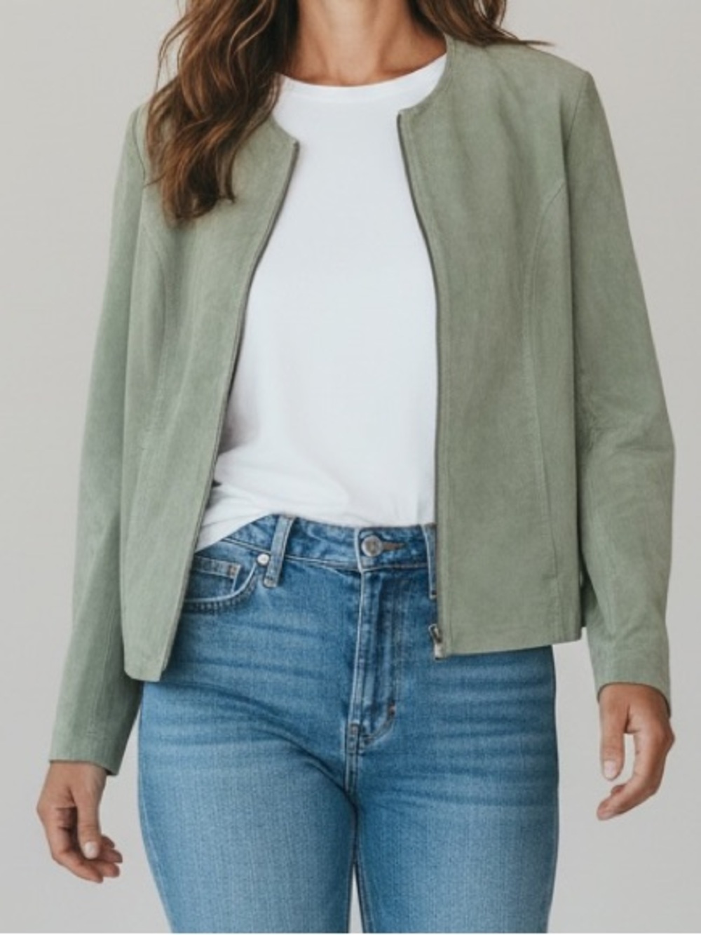 Bernardo Genuine soft leather jacket Sz L